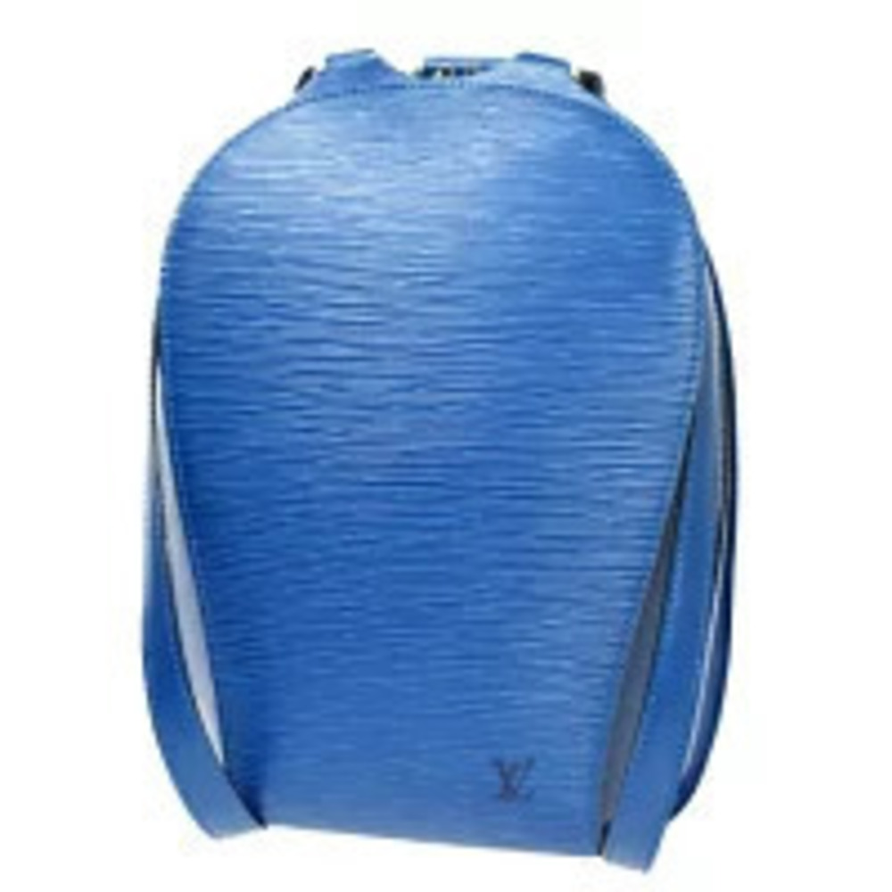 Louis Vuitton Mabillon Backpack Epi Leather Toledo Blue